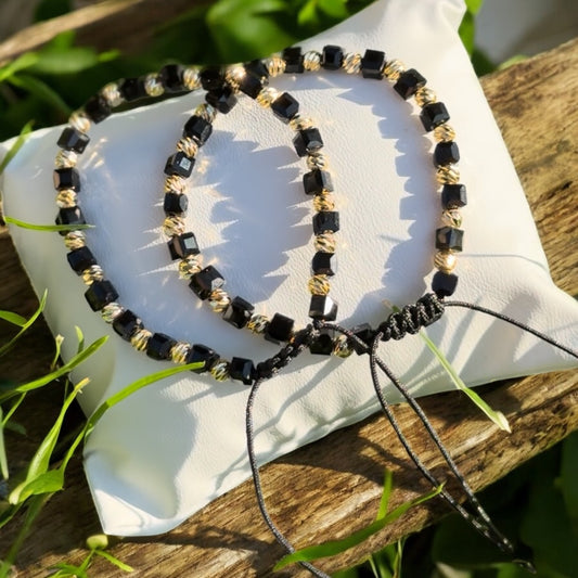 Bratara Black&Gold